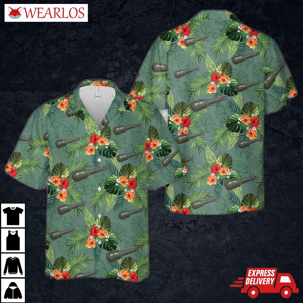 Us Thin Man (nuclear Bomb) Hawaiian Shirt