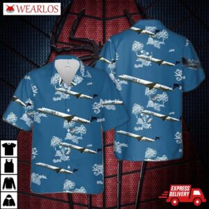 Usa Jet Airlines Mcdonnell Douglas Md-88 Hawaiian Shirt