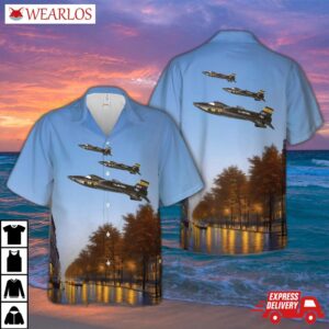 Usaf North American X-15 Rocket Powered Test Nasa Hawaiian Shirt