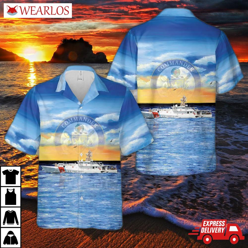 Uscg Atlantic Area Hawaiian Shirt