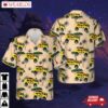 Vintage 1981 Romping Rabbit Ruff 4x4 Yellow Hawaiian Shirt