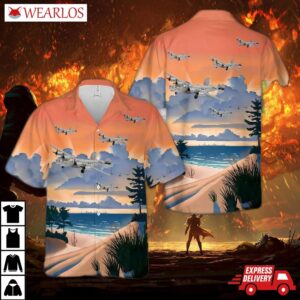 B-24 Liberator "night Mission" Hawaiian Shirt
