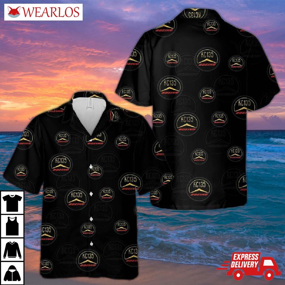 Boeing Kc-135 Stratotanker Hawaiian Shirt