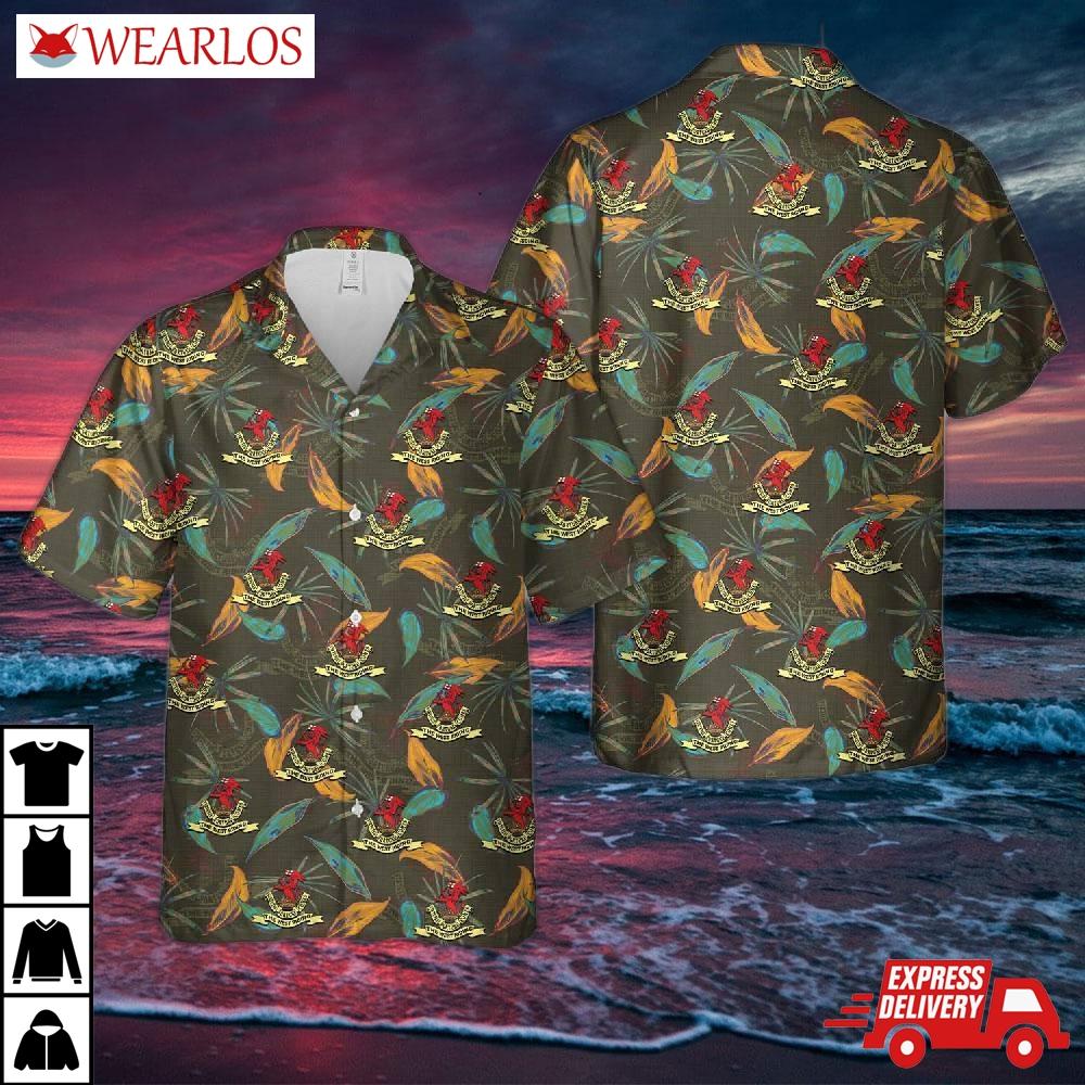 British Army, Duke Of Wellington's Regiment Hawaiian Shirt