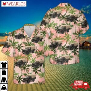 Dodge Wc-51 Usa Military Ww2 Hawaiian Shirt
