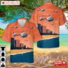 Garda Irish Police 256 Eurocopter Ec135 Helicopter Hawaiian Shirt