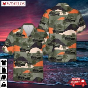 Germany Bundeswehr Radkampfwagen 90 Hawaiian Shirt