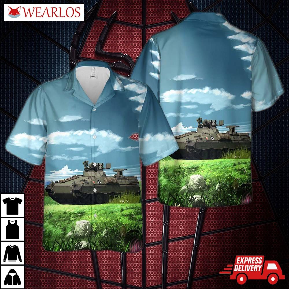 Germany Bundeswehr Spz Marder A1 Hawaiian Shirt