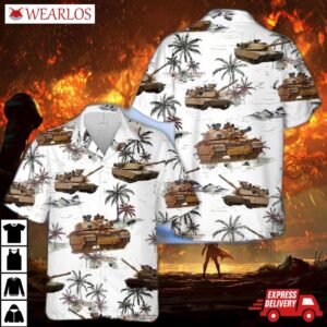 M1 Abrams Hawaiian Shirt