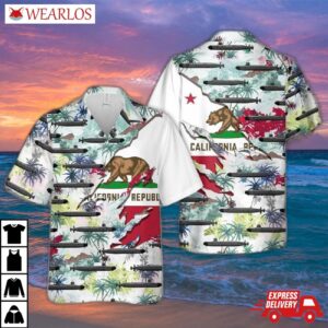 Navy Uss California (ssn-781) Hawaiian Shirt