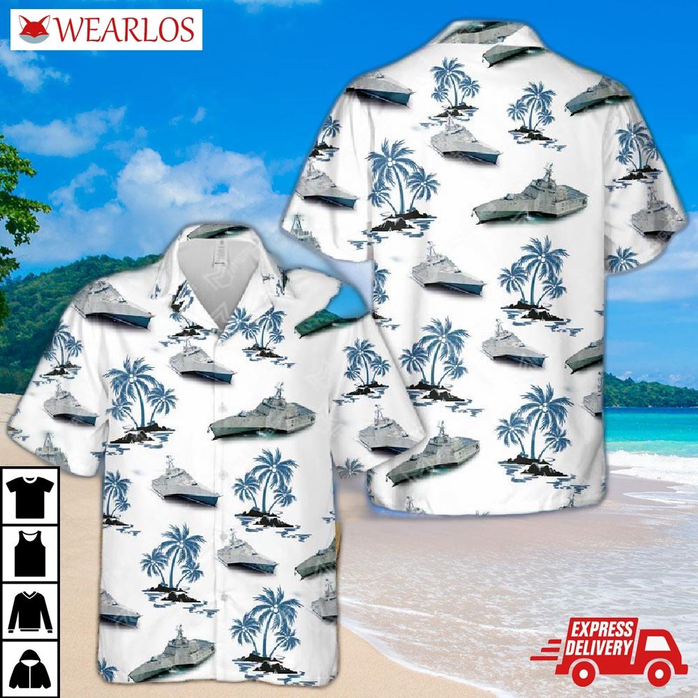 Navy Uss Independence Hawaiian Shirt