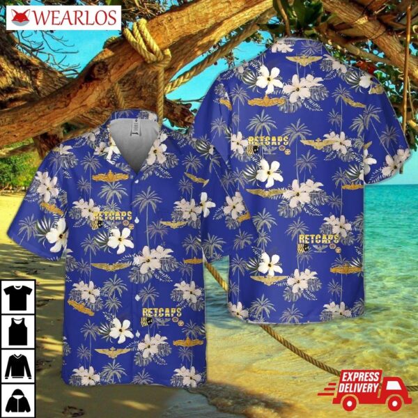 Retcaps Pocket Hawaiian Shirt