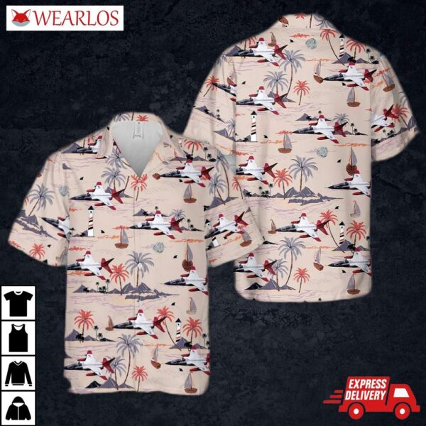Royal Air Force Sepecat Jaguar T2 Hawaiian Shirt