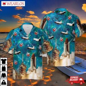 Space Shuttle Columbia Hawaiian Shirt