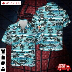 U.s. Air Force Mq-9a Reaper Hawaiian Shirt