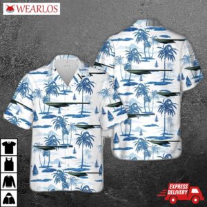 Us Air Force Northrop Grumman B-21 Raider Hawaiian Shirt
