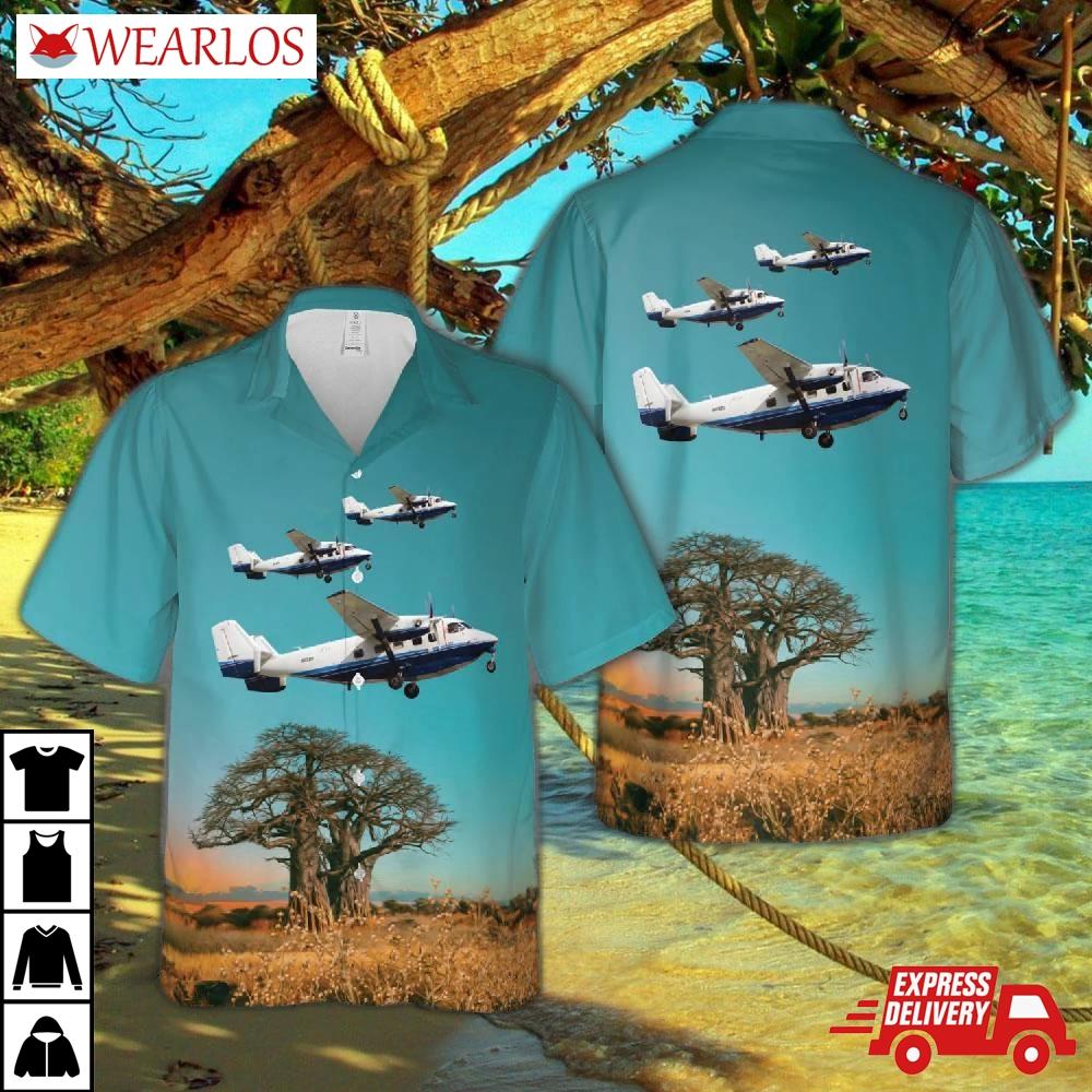 Us Air Force (usaf) Pzl-mielec M-28 Skytruck Hawaiian Shirt