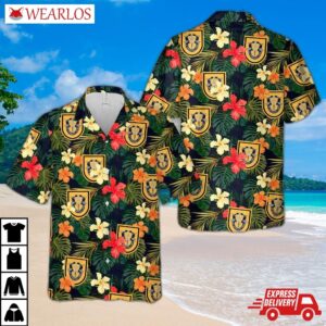 Us Army 1st Special Forces Group (1st Sfg) Hawaiian Shirt