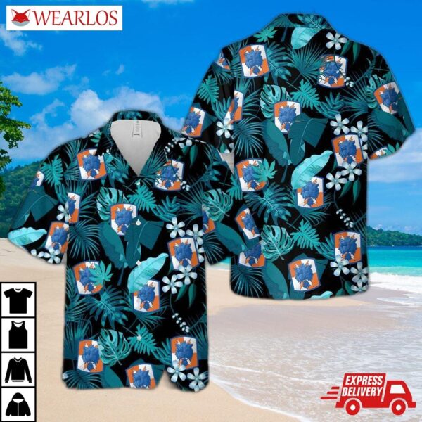 Us Army 35th Corps Signal Brigade Hawaiian Shirt