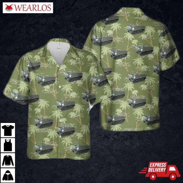 Us Army M29 Weasel Hawaiian Shirt