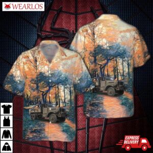 Us Military Truck Of World War Ii Brockway Hawaiian Shirt