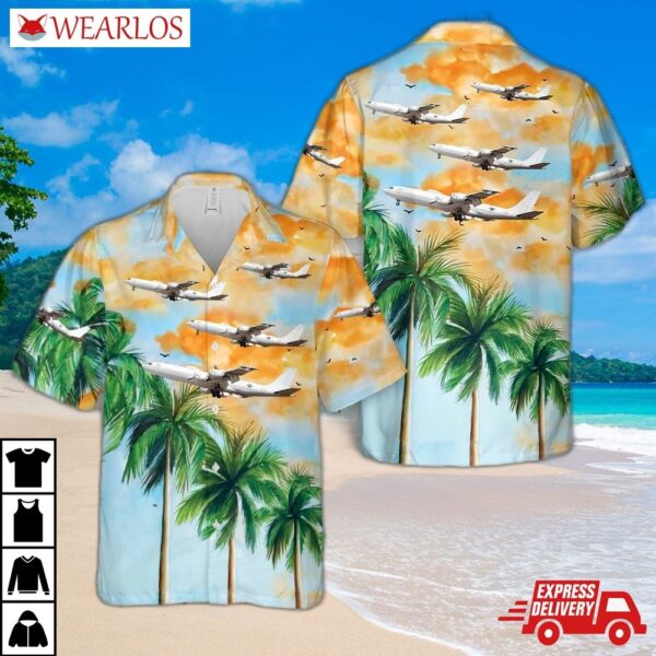 Us Navy Boeing E-6 Tacamo Hawaiian Shirt
