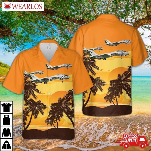Us Navy F-14a 158994 (55) Vf-2 Hawaiian Shirt